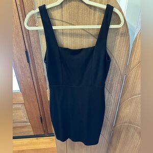 Pink lily little black dress